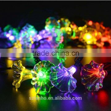 Solar Christmas Lights 20ft 6M 30 LEDs 2 Modes Morning Glory Lights for Outdoor