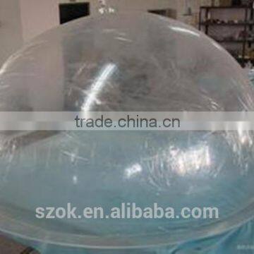 Customized large clear acrylic dome