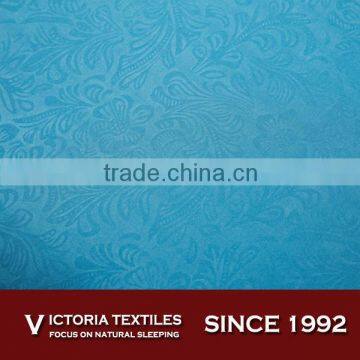 Bule Color Microfiber Bed Fitted Sheet Sets Queen and King Size Beddings photo-3