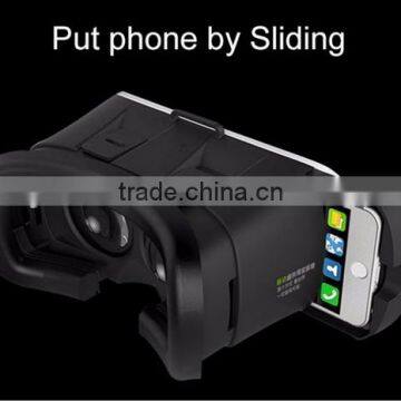 3d virtual reality glasse golden supplier Pro Type 3d vr box, HD 3D Watching via Mobile Phone