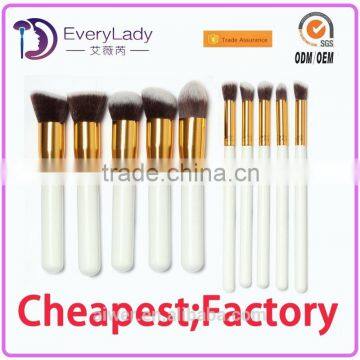 10pcs Beautiful Women Girl Professional Makeup Brush Tools