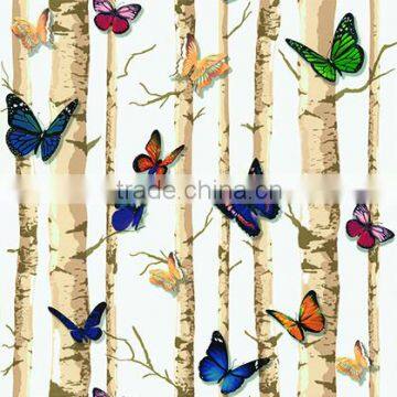 2016 Beautiful Butterfly Design Wallpaper for Home Decoration of Korea Style photo-5