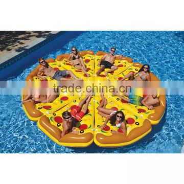 pool floats inflatable Pizza Pie slice Pool Float plate Set mattress