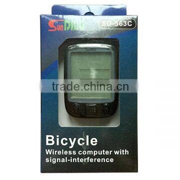Multifunctional Bike Computer Digital Lcd Bicycle Speedometer Wireless photo-4