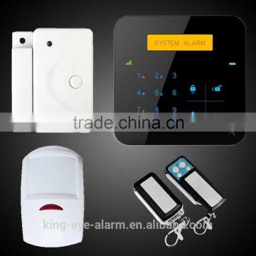 Smart touch keypad CE approved wireless alarm system home security on app IOS android phone