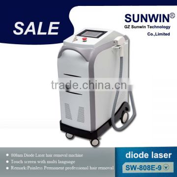 Powerful Germany Technology 808nm diode laser hair removal(SW-808E-9)