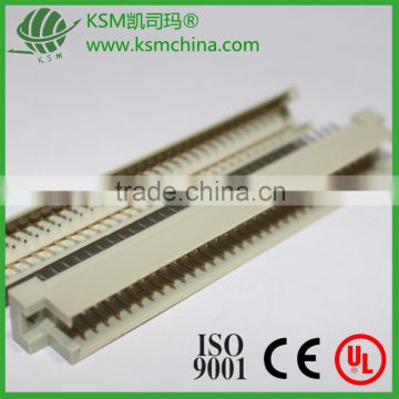 Eurocard connector male v/t 3 row 64 pin