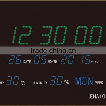 Digital clock calendar clock and alarm clock function