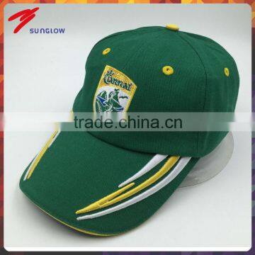 Custom design your logo 100% Cotton Twill 6 panel 3D Embroidered Baseball Cap