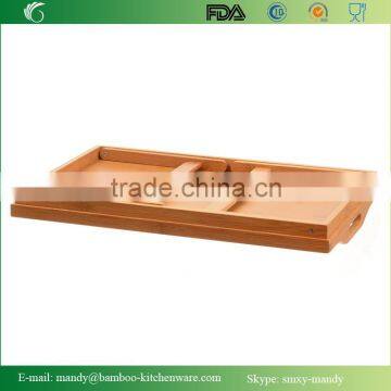 Bamboo Folding Bed Tray Table and Breakfast Tray photo-4