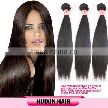 Wholesale pure indian 30 inch remy virgin human hair weft color 350 remy hair