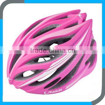 pink matt cycle helmet track casque veto with water decal for sports bike