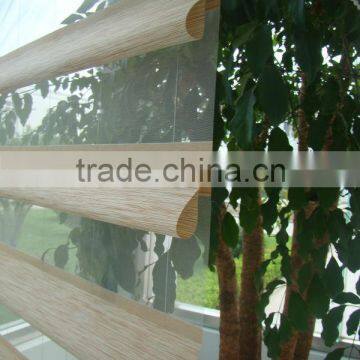 Polyester Peacock shade window blind fabric / Roller shade fabric