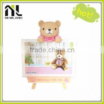 China manufacturer plush teddy bear photo frame