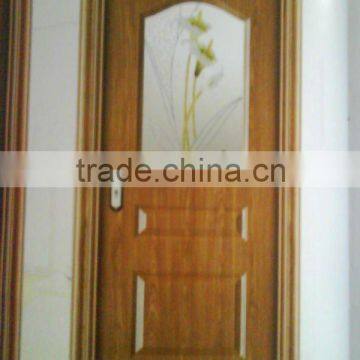 latest design wooden door, PVC door