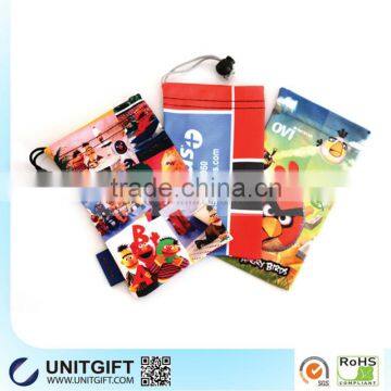 Microfiber Smart Eyeglasses Promotional Pouch
