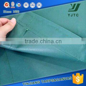 Dark Green Heavy Duty Waterproof 650 gsm PVC Coated tarpaulin canvas