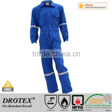 100 Times Industrial Washing Arc Flash Protective Fire Suit / Fire Coverall