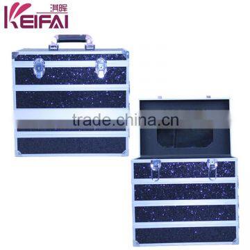 Wholesalers China Large Luxury PU Jewelry Boxes With Key Lock
