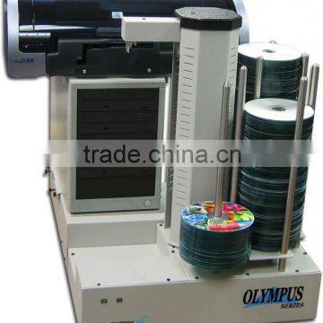 Automated 4-drive Networked CD DVD Making Machine