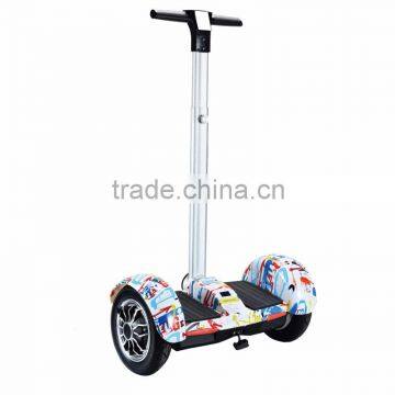 Best selling cheaper price 8" handle bar electric hoverboard, electric chariot scooter