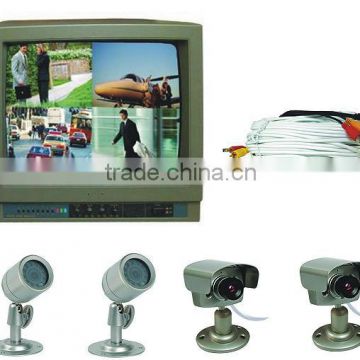 Quad Monitor with Camera Kit