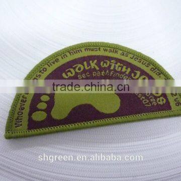 Cloth Badge,damask Woven Badge for Jersey