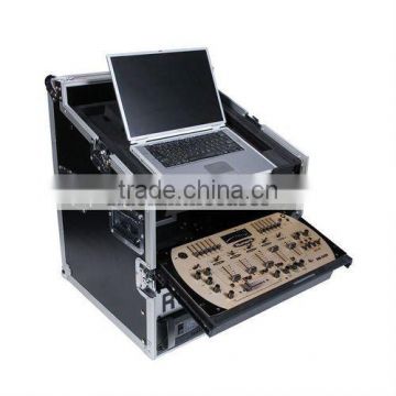 RK LTWS4-Laptop & 4U Slant Rack Combo Case With Slide Out Mixer Tray