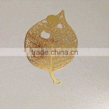 Brass Material Gold Leaf Metal Bookmarks photo-6