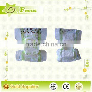 Ultra Thin Cheap Cloth Like Film Soft Disposable Paper Baby Diaper photo-3