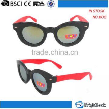 Custom sunglasses no minumum,colorful lens kid round sunglasses