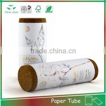 wholesale gold hot stamping printed packaging paper lip balm tube