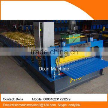 Self-regulation Cutting Corrugated 850 Type Corrugated Metal Roof and Wall Forming Machine for Building photo-3