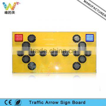 12V Customized Yellow Aluminum Truck Mounted Trailer Tail Traffic LED Arrow Board Sign