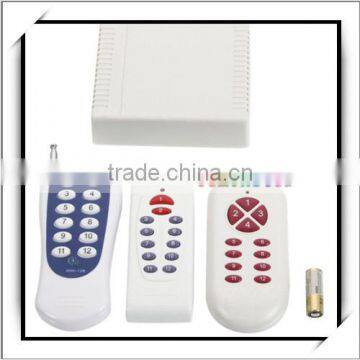 CDKZQ-12L126 12-bit Large Terminal Plastic Digital Remote Control Switch White