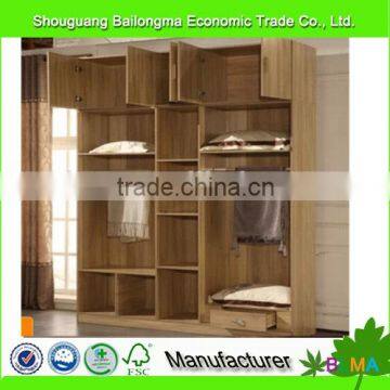 bedroom design wood wardrobe