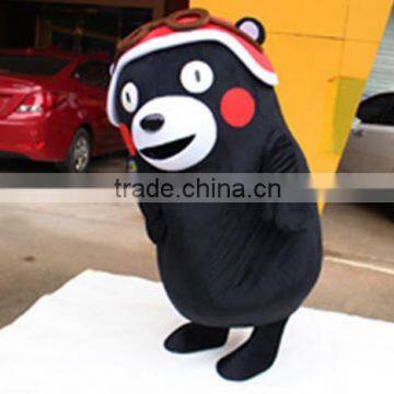 2016 moto hat kumamon mascot costume/mascot costume/mascot