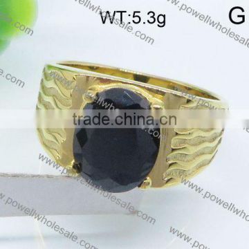 Guangzhou Factory Wholesale stainless steel mens military rings