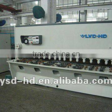 Hydraulic metal sheet guillotine cutting machine