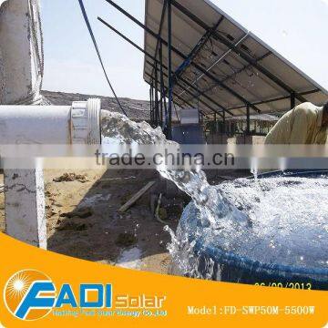 DC Solar Pump for Irrigation (5500W,50M head)
