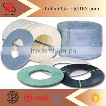 Blue tempered packing steel strips