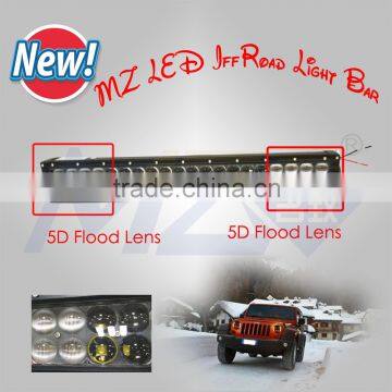 China supplier NEW LED off road lights 5D Flood lens high power MZ-02-120W-Combo SUV CE IP67 RoHS AU US CA hot market light bars