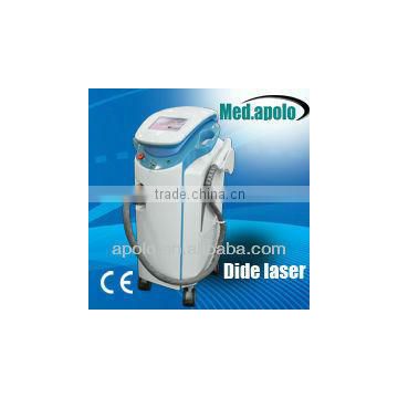 Vertical standing 808nm Diode hair removal machine HS 811 by shnaghai apolo med. tech.