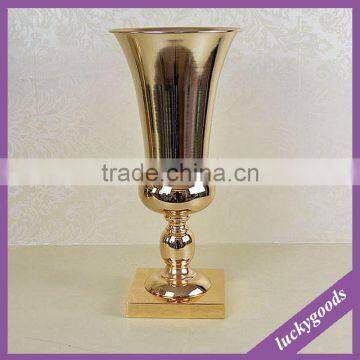 LDJ534 gold wedding centerpiece stand