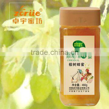 sugared Linden honey from northeast of China