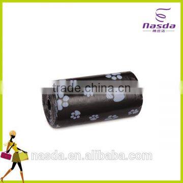 Black Color Dog Waste Bags 15 Bags per Roll