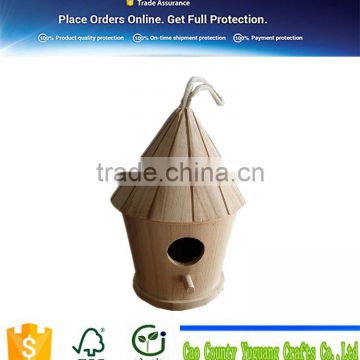 craft wooden bird nest China professional factory supplier