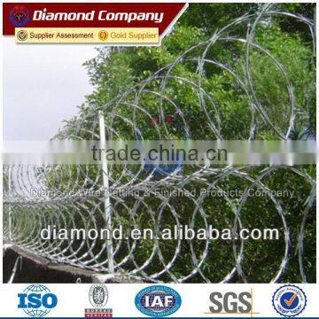 galvanized steel barbed wire tape