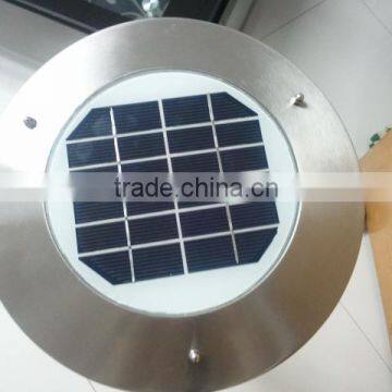 3.6V Stainless Steel Solar Sunflower Garden Light photo-4
