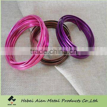 flat colored jewelry wire for jewelry making